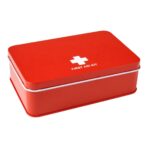 Metal tin first aid kit Hassim