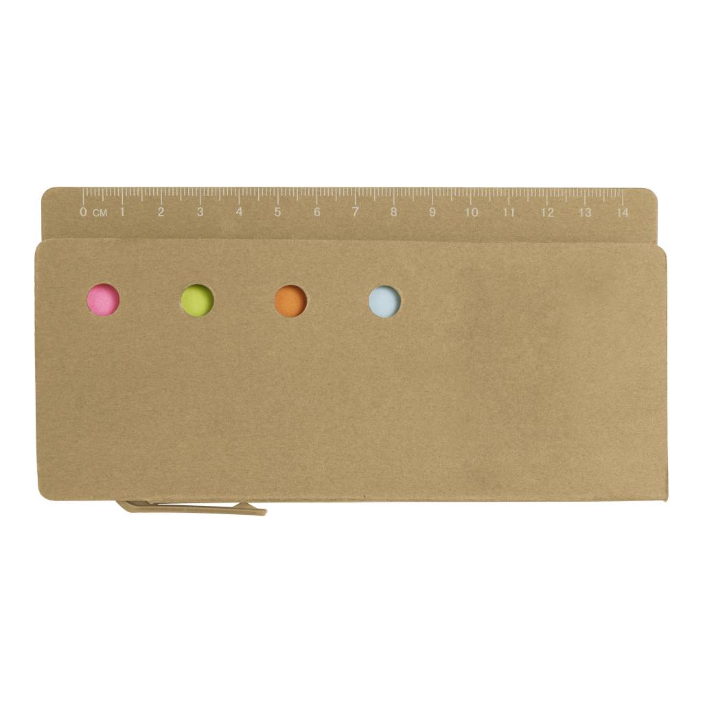 g00G7830-00G011999999-0 Cardboard memo holder with ruler Riva - Image 1