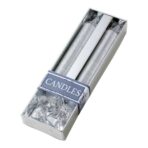 Two glitter candles with glass holder Alexia - Image 2