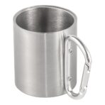 Stainless steel double walled mug Nella - Slika 3