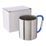 Stainless steel double walled mug Nella - Slika 8