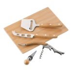 Set za sir i vino od bambusa Patrick