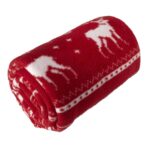 Polar fleece reindeer blanket (180 gr/m2) Jane - Image 4