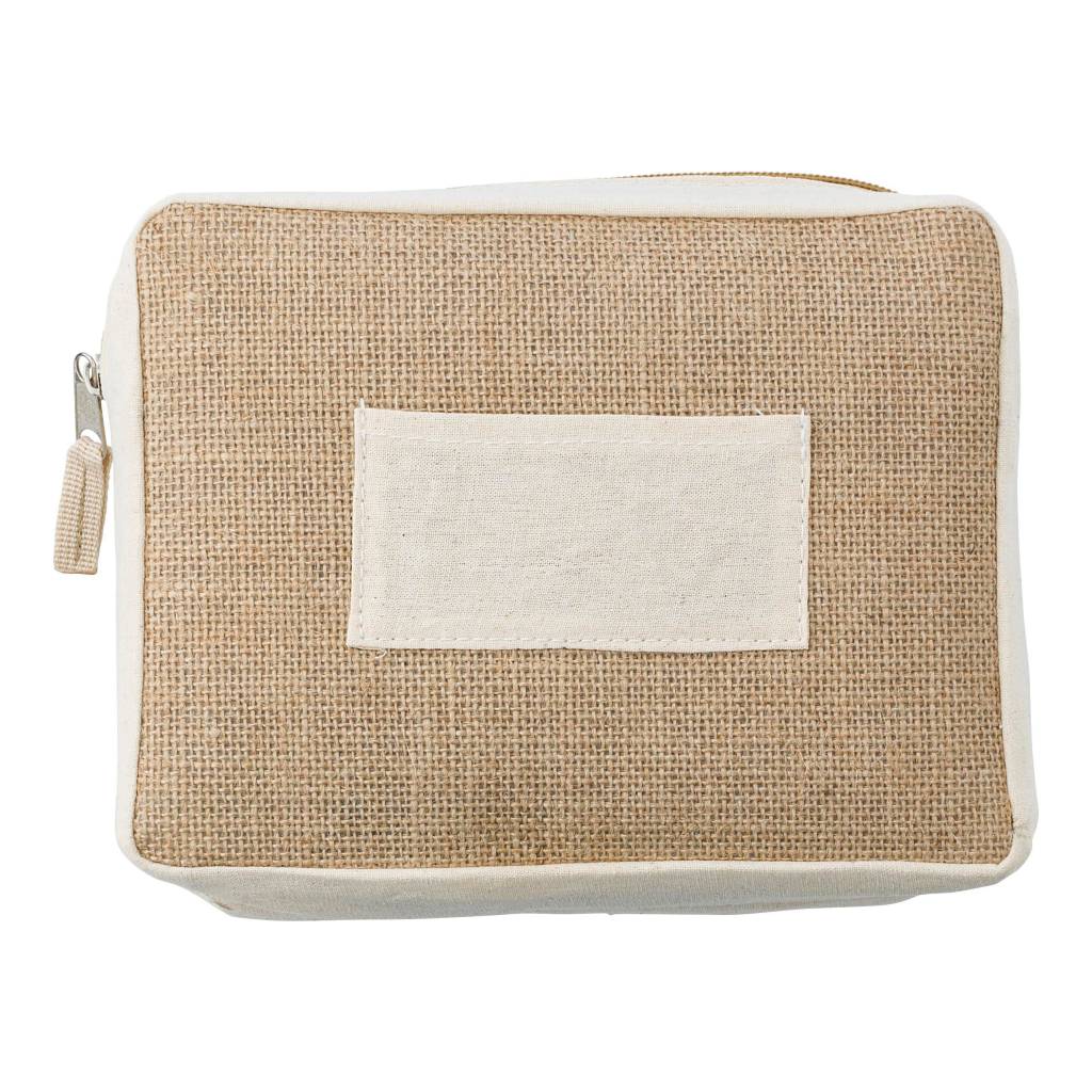 g00G866445-00G011999999-0 Jute toiletry bag Julian - Slika 1