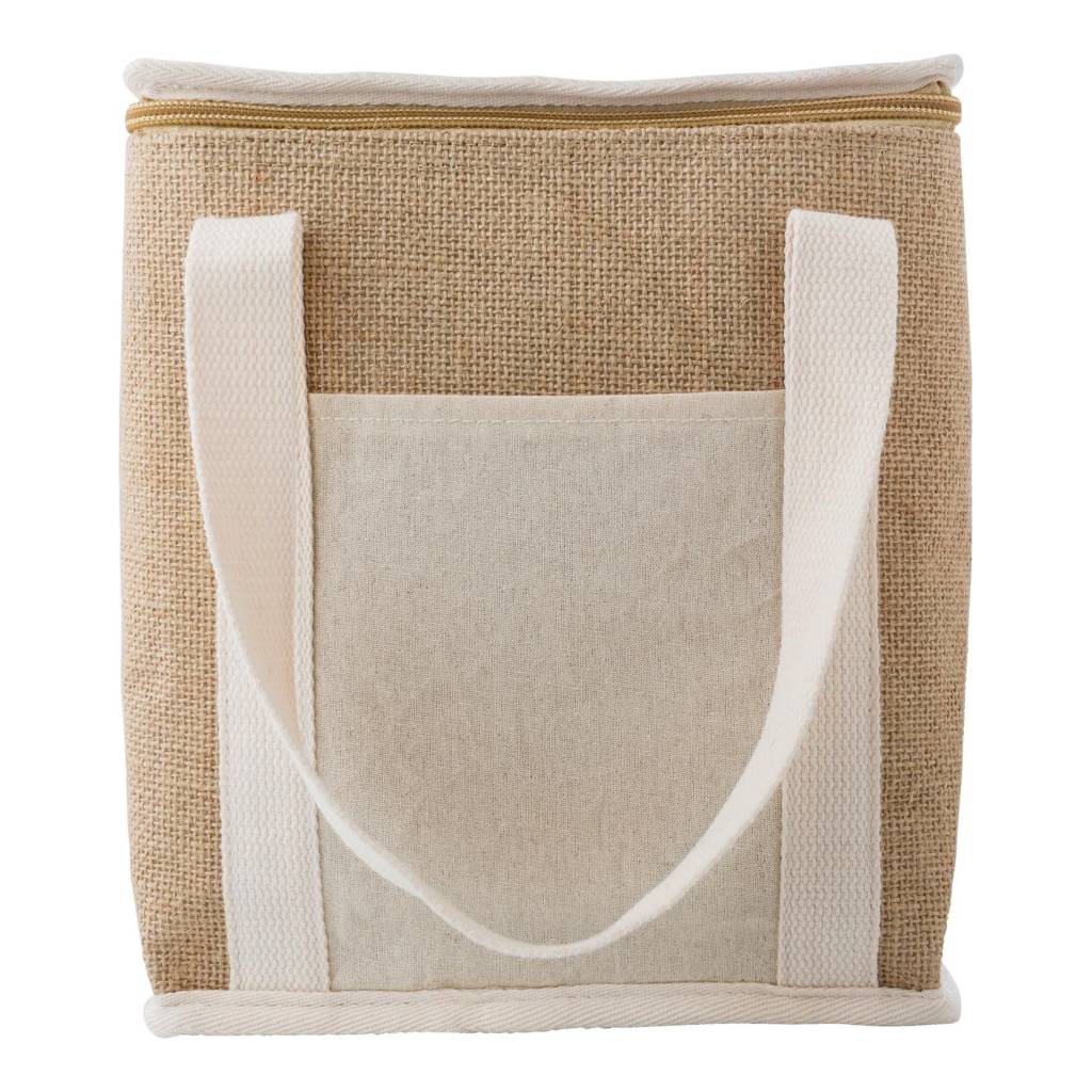 g00G866479-00G011999999-0 Jute cooler bag Raveena - Slika 1