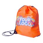 Nonwoven (80 gr/m²) drawstring backpack Nathalie - Slika 2