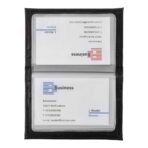 Držač kreditne kartice od lijepljene kože Bethany