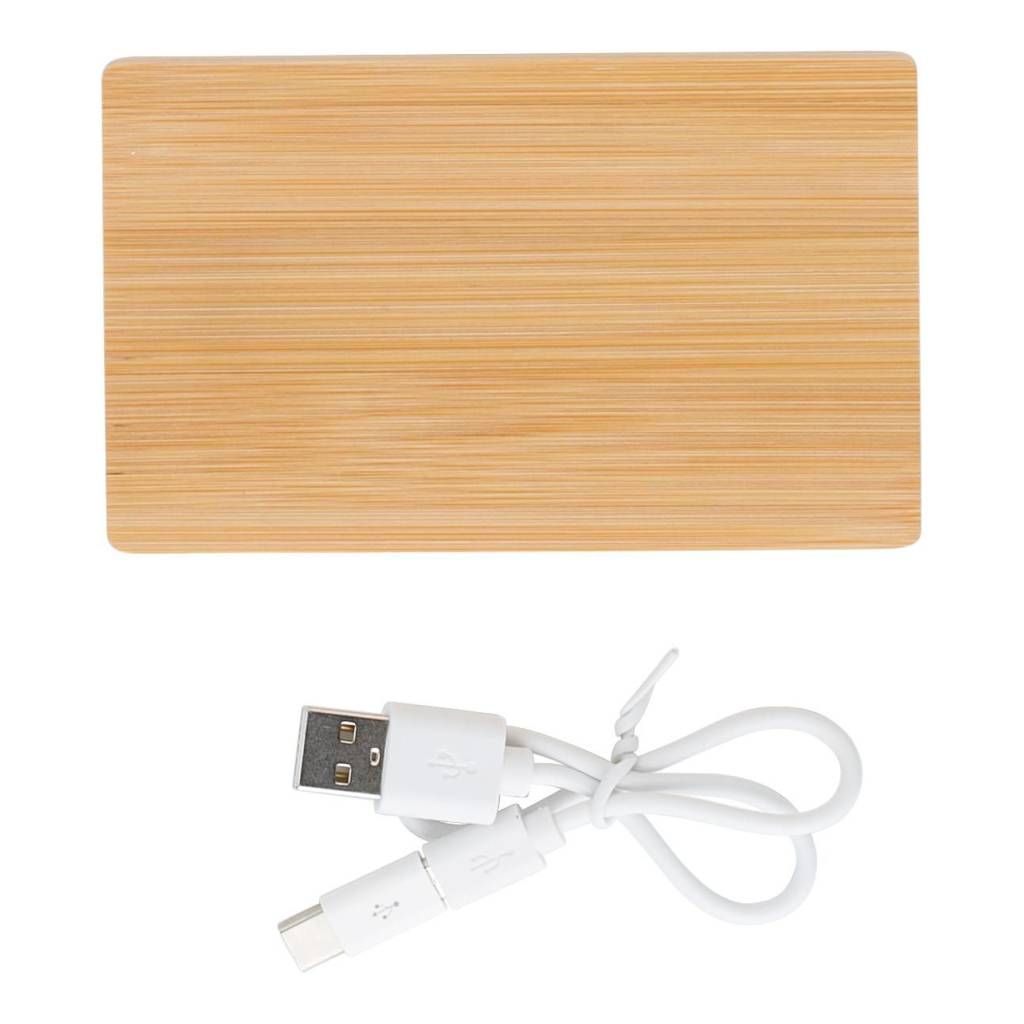 g00G9147-00G011999999-0 Bamboo power bank Ruby - Slika 1