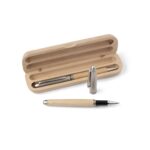 Beechwood writing set Oliviero