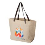 Linen (260 gr/m²) beach bag Callisto - Slika 2