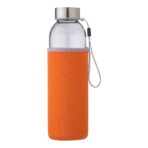 Glass bottle (500 ml) with neoprene sleeve Nika - Image 2