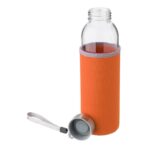 Glass bottle (500 ml) with neoprene sleeve Nika - Image 4