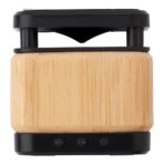 Bamboo and ABS wireless speaker and charger Nova - Slika 2
