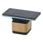 Bamboo and ABS wireless speaker and charger Nova - Slika 4