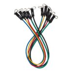 Set of five fitness elastics in polyester (210D) drawstring bag Josephine - Slika 2