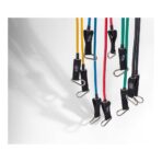 Set of five fitness elastics in polyester (210D) drawstring bag Josephine - Slika 3