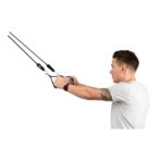 Set of five fitness elastics in polyester (210D) drawstring bag Josephine - Slika 4