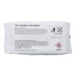 Torbica s 50 mokrih maramica (75% alkohol) Estella