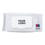 Pouch with 50 wet tissues (75% alcohol) Estella - Slika 3