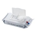 Pouch with 50 wet tissues (75% alcohol) Estella - Slika 5