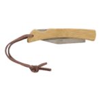 Stainless steel and bamboo foldable knife Beckett - Slika 2