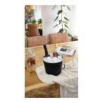 Iron and aluminium ice bucket Corey - Image 4