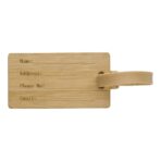 Bamboo luggage tag Shawn - Image 2