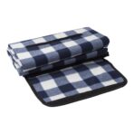 rPET foldable polar fleece blanket Vesper - Image 3
