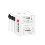 SKROSS World Travel Adapter MUV 65W PD s USB C kabelom