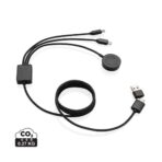 Terra RCS rPET 6-in-1 charging cable with watch charger - Image 2