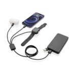 Terra RCS rPET 6-in-1 charging cable with watch charger - Image 5