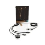 Terra RCS rPET 6-in-1 charging cable with watch charger - Image 9