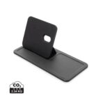 Swiss Peak 3 in 1 RCS recycled PU wireless charger desk tray - Image 2