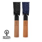 Tony  Aware™ RPET 30 inch acacia auto open umbrella - Slika 6