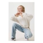 Iqoniq Yengo kids recycled cotton hoodie with sidepockets - Image 9