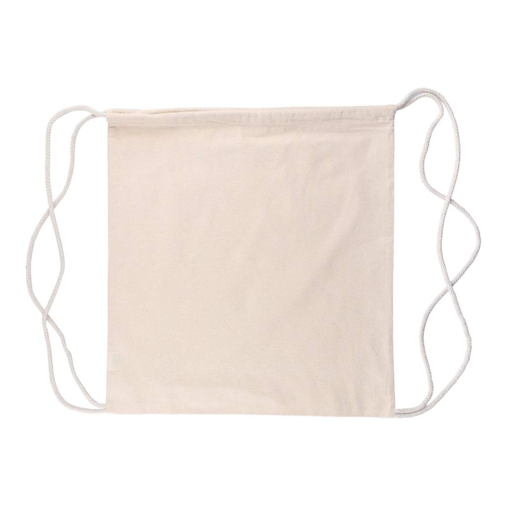 g00G1161744-00G013999999-0 Oeko-Tex cotton (150 gsm) drawstring backpack Georgia - Image 1