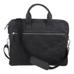 Tomato leather laptop bag Lillian - Image 2