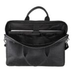 Tomato leather laptop bag Lillian - Image 12