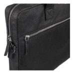 Tomato leather laptop bag Lillian - Image 8