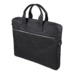 Tomato leather laptop bag Lillian - Image 10