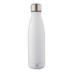 Recycled stainless steel double-walled flask 500 ml Clifford - Image 2