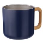 Recycled stainless steel double-walled mug 400 ml Dwight - Image 13
