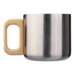 Recycled stainless steel double-walled mug 400 ml Dwight - Image 14