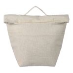 Recycled cotton (220 gsm) rolltop cooler bag Faith