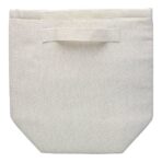 Recycled cotton (220 gsm) rolltop cooler bag Faith