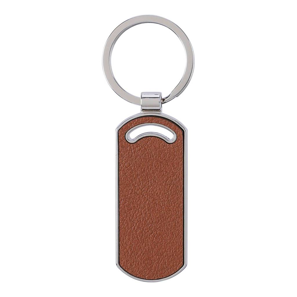 g00G1172419-00G011999999-0 Recycled leather keychain Jill - Slika 1