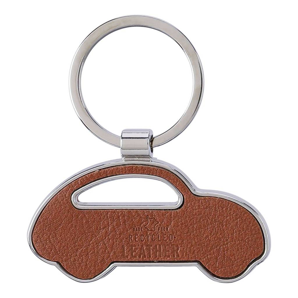 g00G1172421-00G011999999-0 Recycled leather keychain Joan - Slika 1