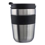 Stainless steel double-walled drinking mug 300 ml Keith - Image 4