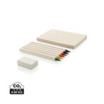 Micki GRS infinity 6pc colouring pencil set with notepad - Image 2