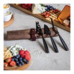 BOSKA Cheese Knife Set Monaco+ Black - Slika 15